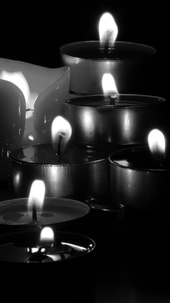 candle dark background