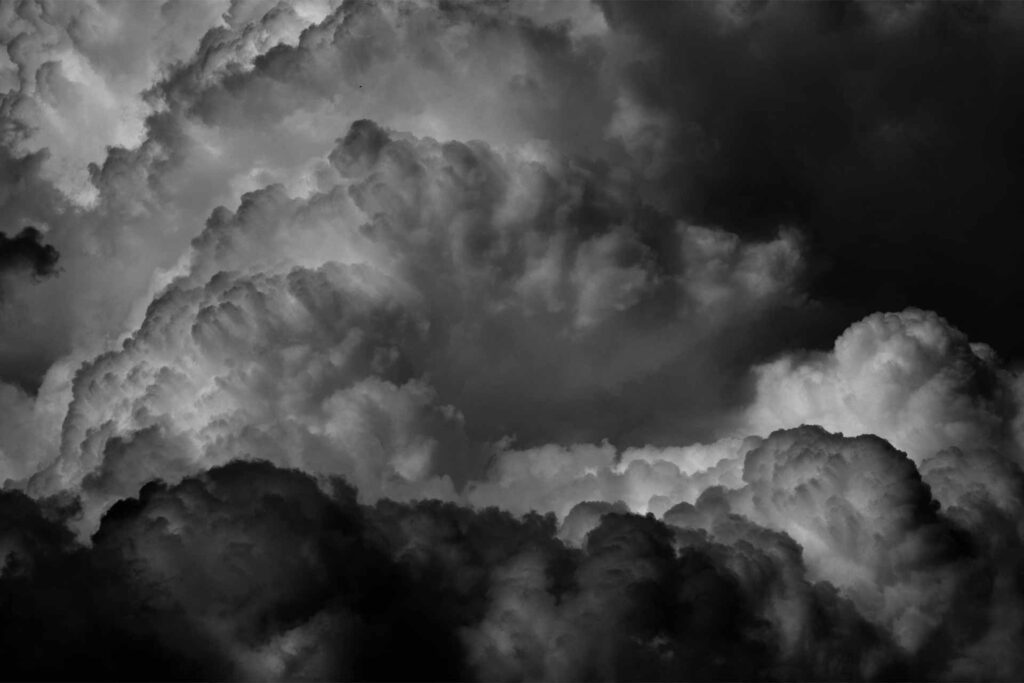 black and white clouds wallpaper hd for desktop
