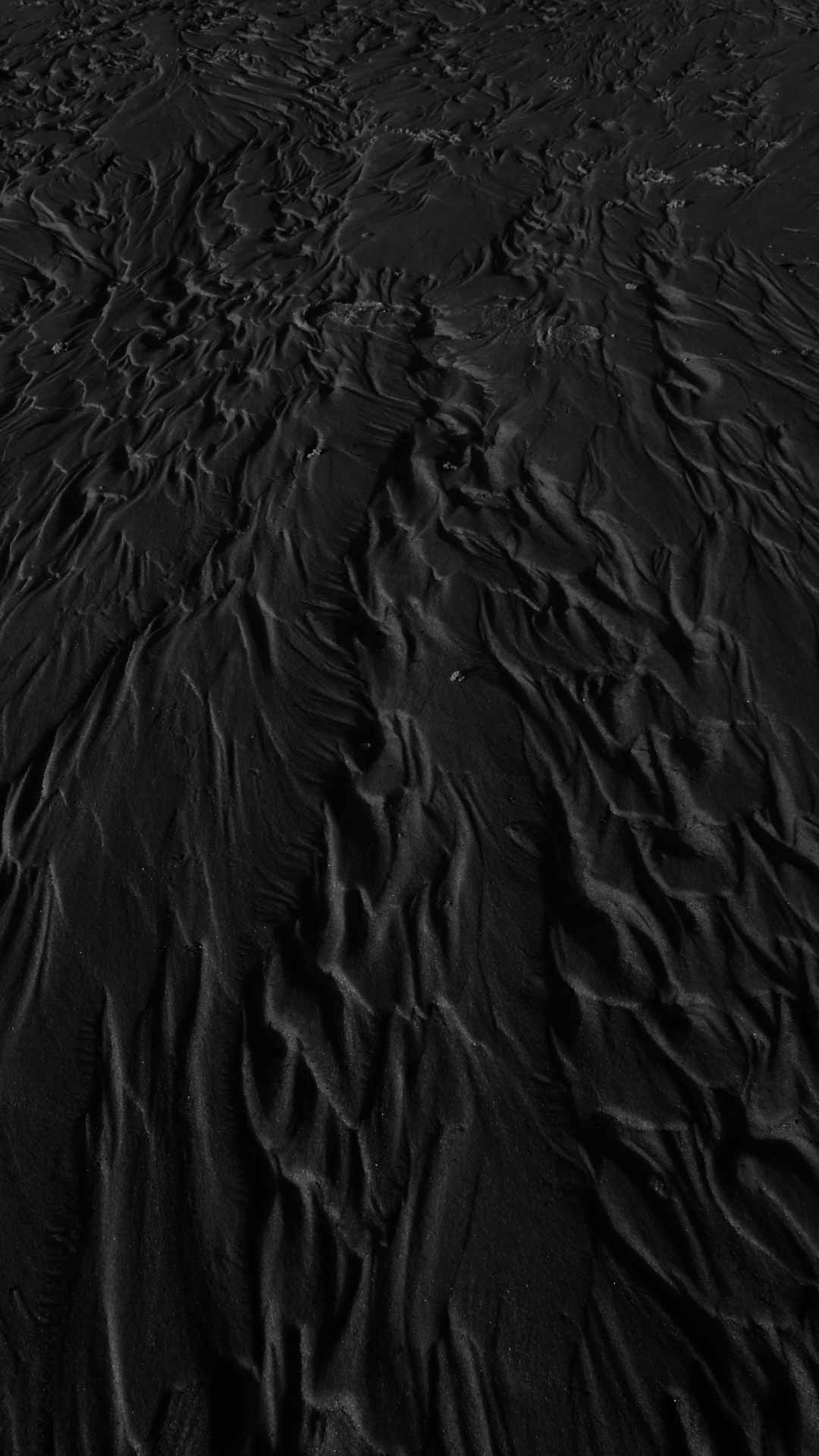 Black Beach Sand Wallpaper - Black Wallpaper HD