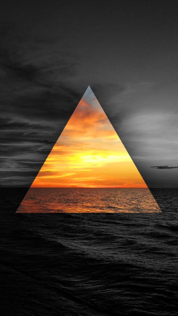 triangle wallpaper for phone