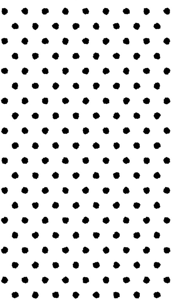 aesthetic black dots white wallpaper image