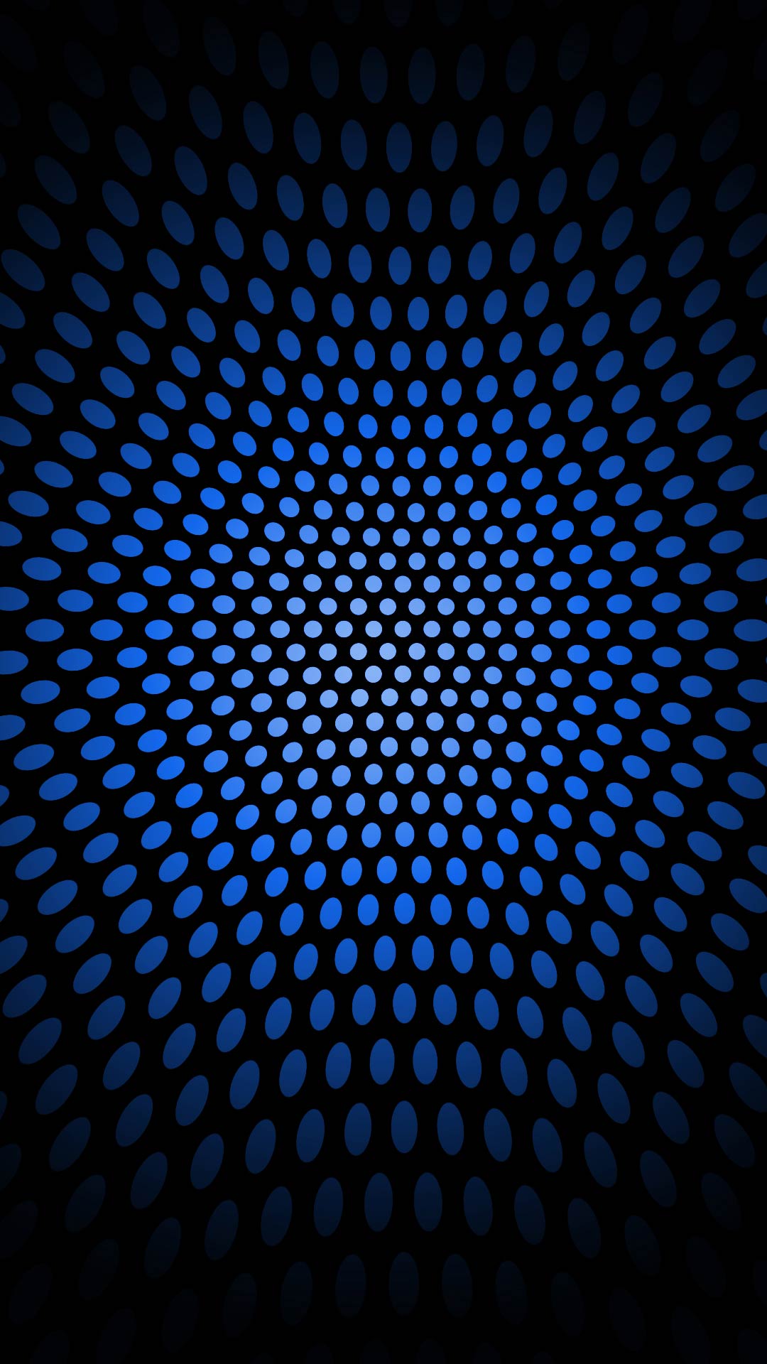 blue dots black background wallpaper
