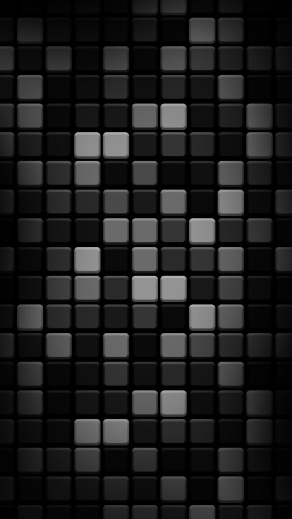 square black wallpaper for mobile