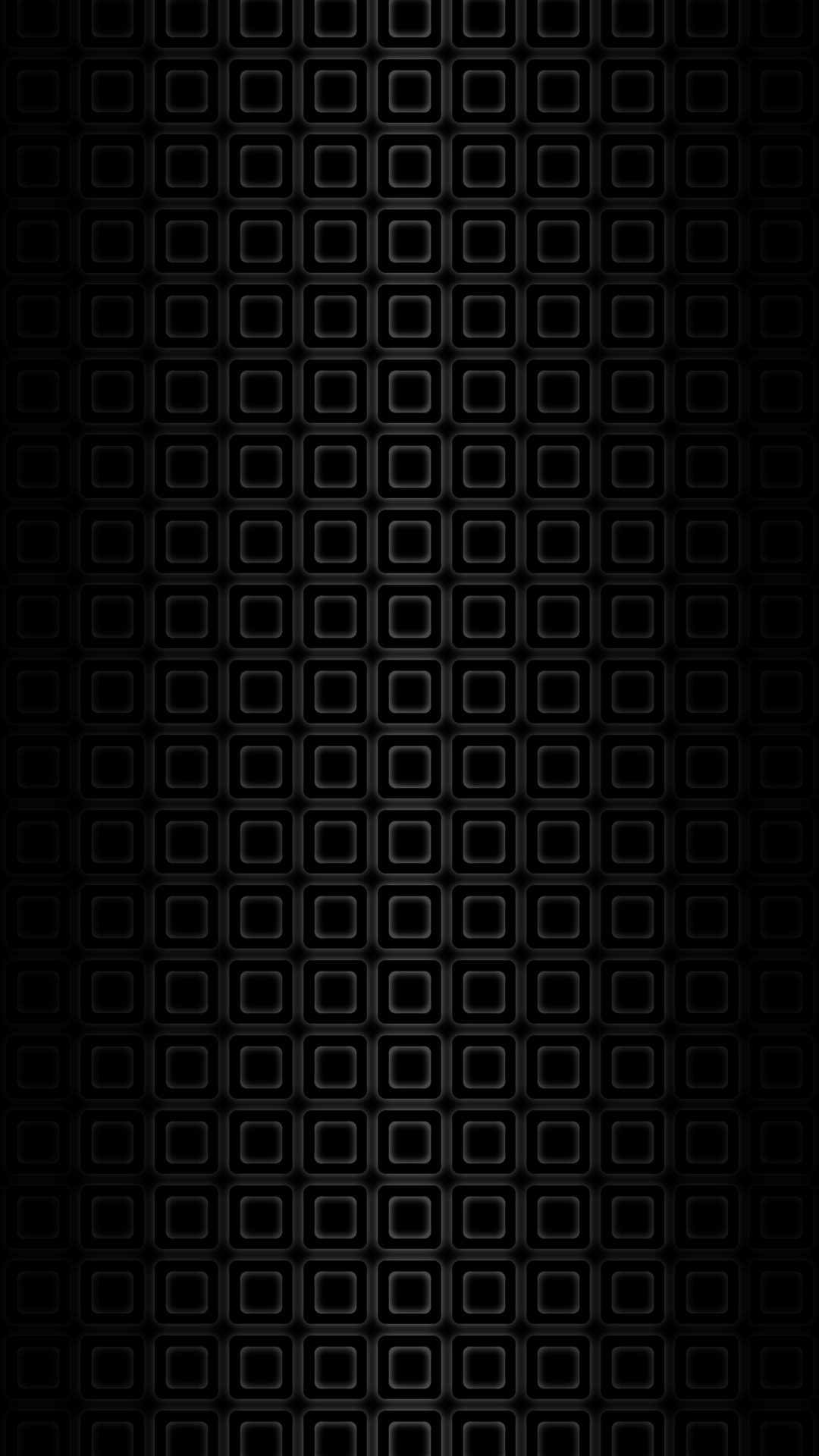 black phone wallpaper with square texture
