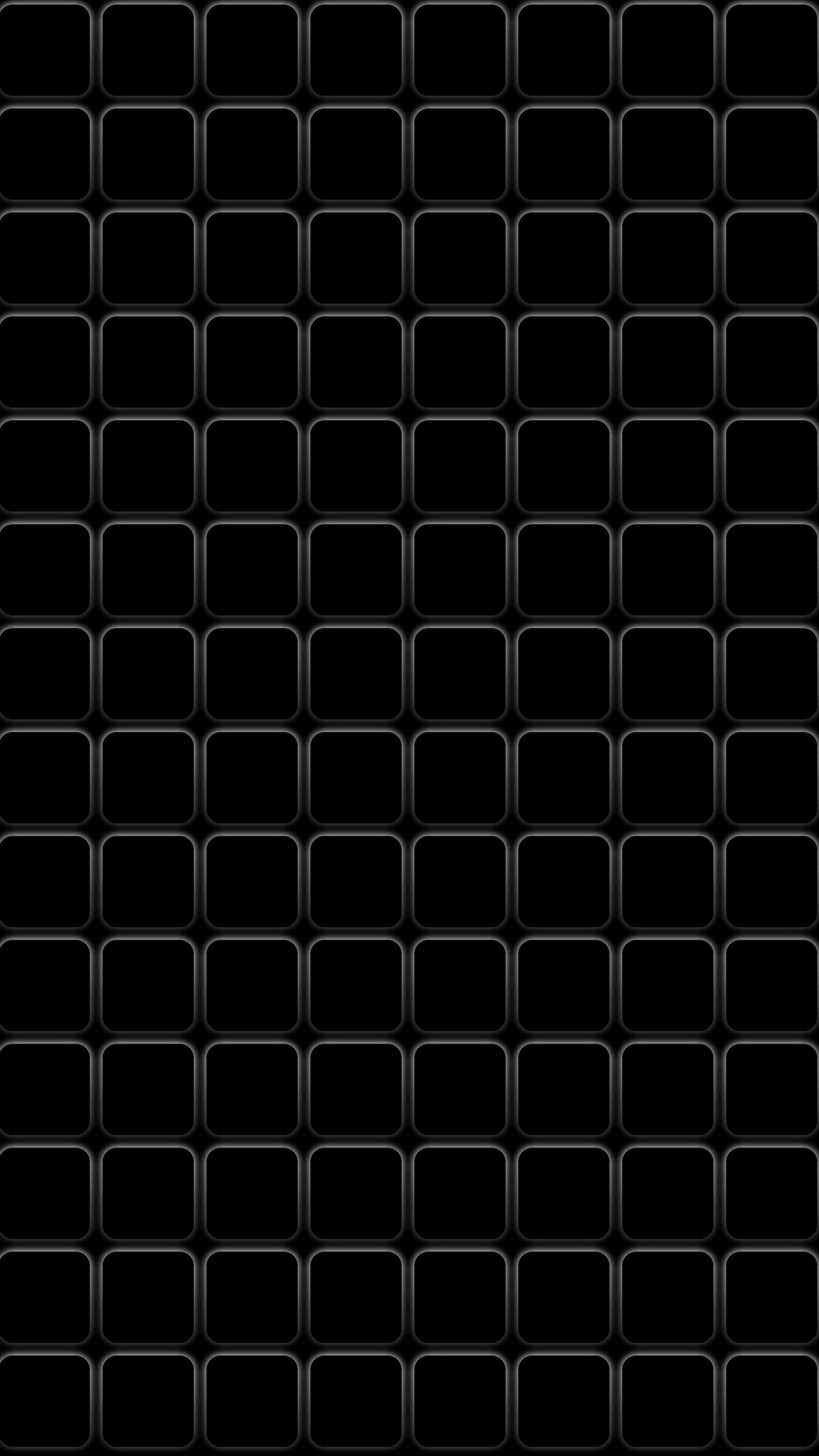 full black wallpaper square shape