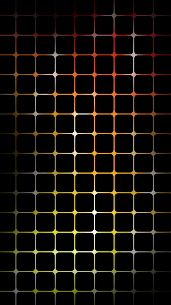 black grid background