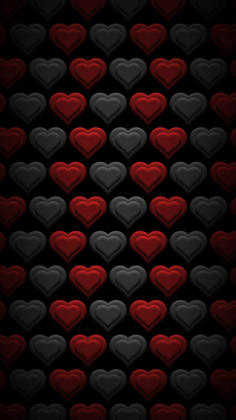 Red Heart Wallpaper Background