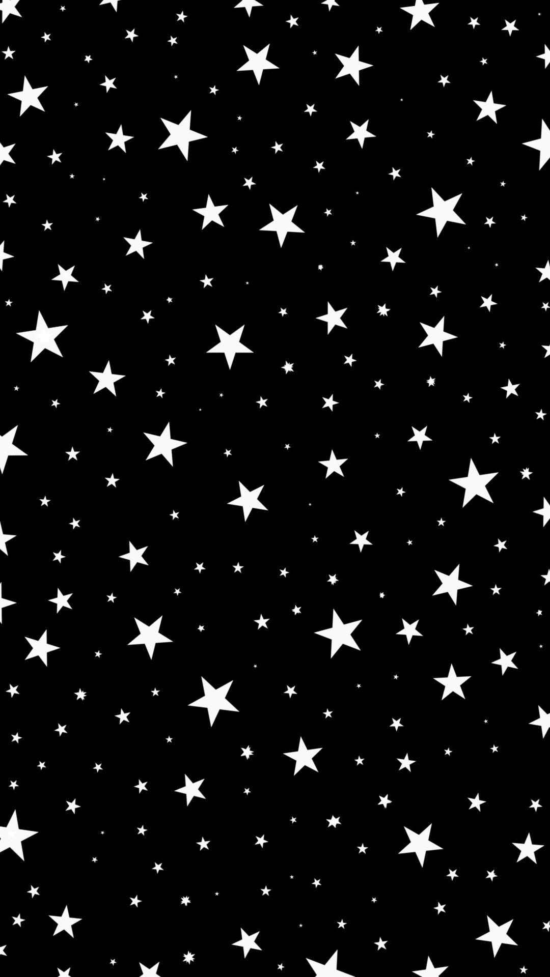 black background with stars