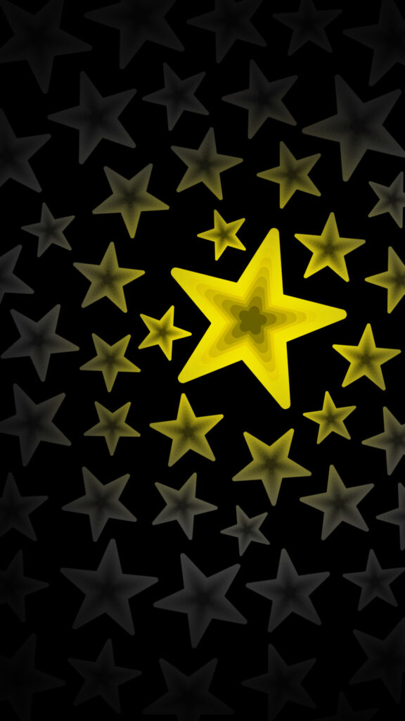 yellow star wallpaper full hd