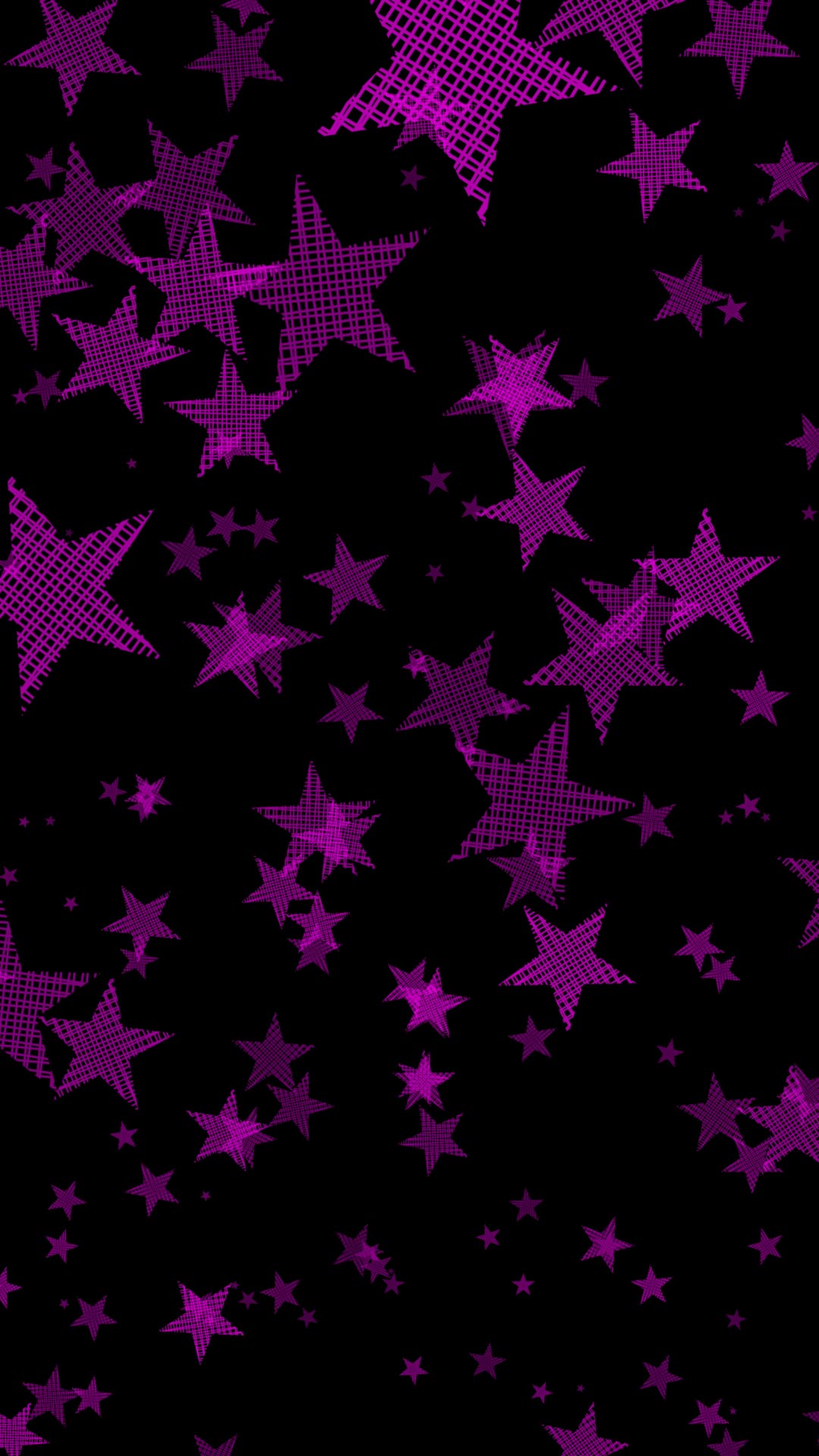 pink and black star wallpaper for girls