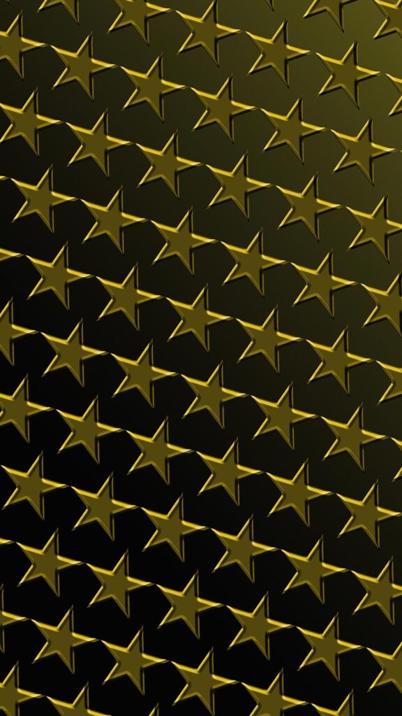 gold colour background with stars