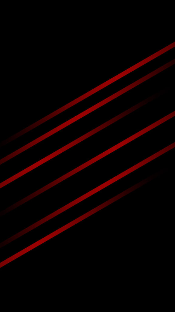 Red lines black background