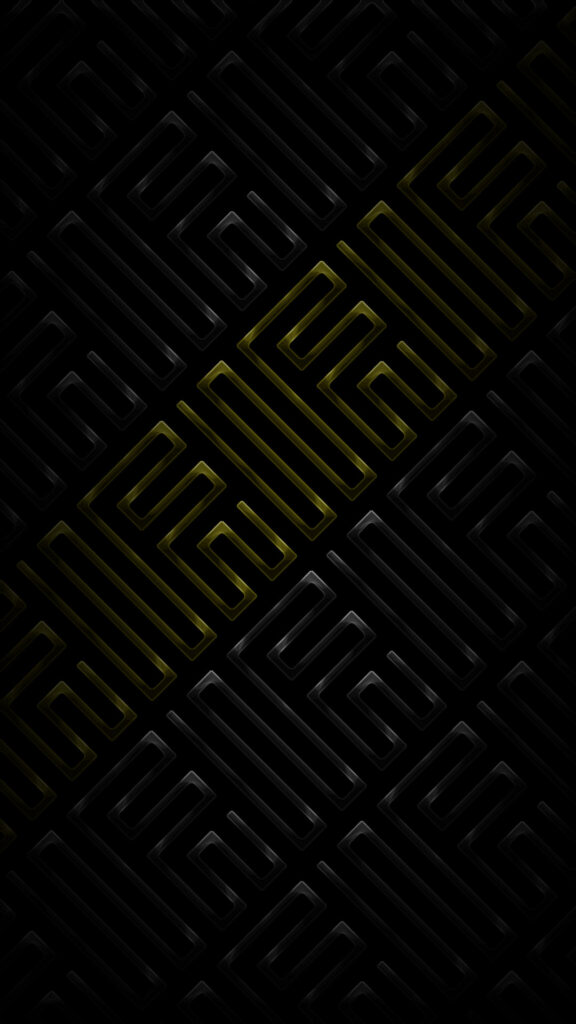 black and gold pattern wallpaper