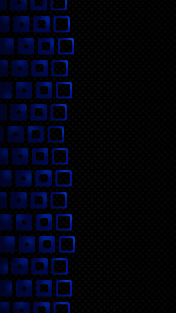 blue squares black wallpaper