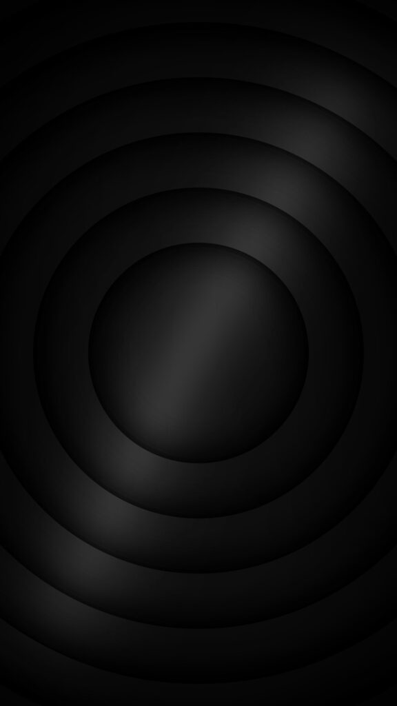 simple black wallpaper with circles