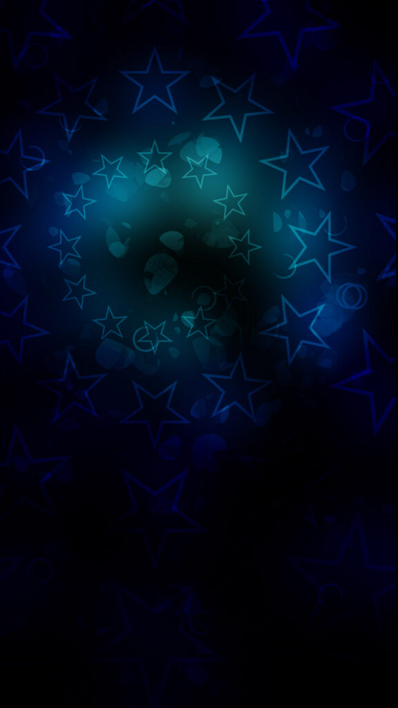 aesthetic black background with stars