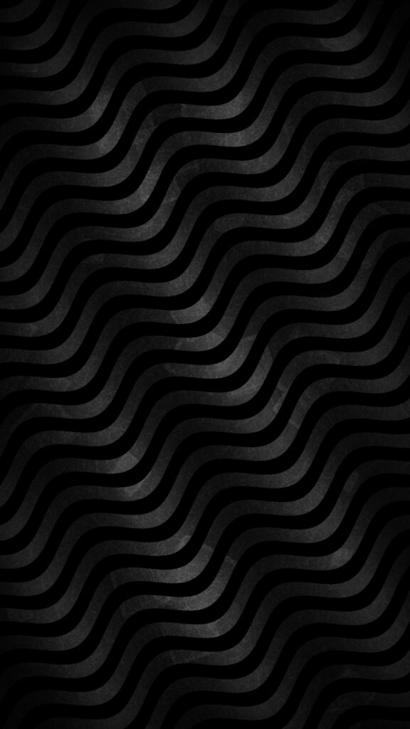 wavy lines black wallpaper