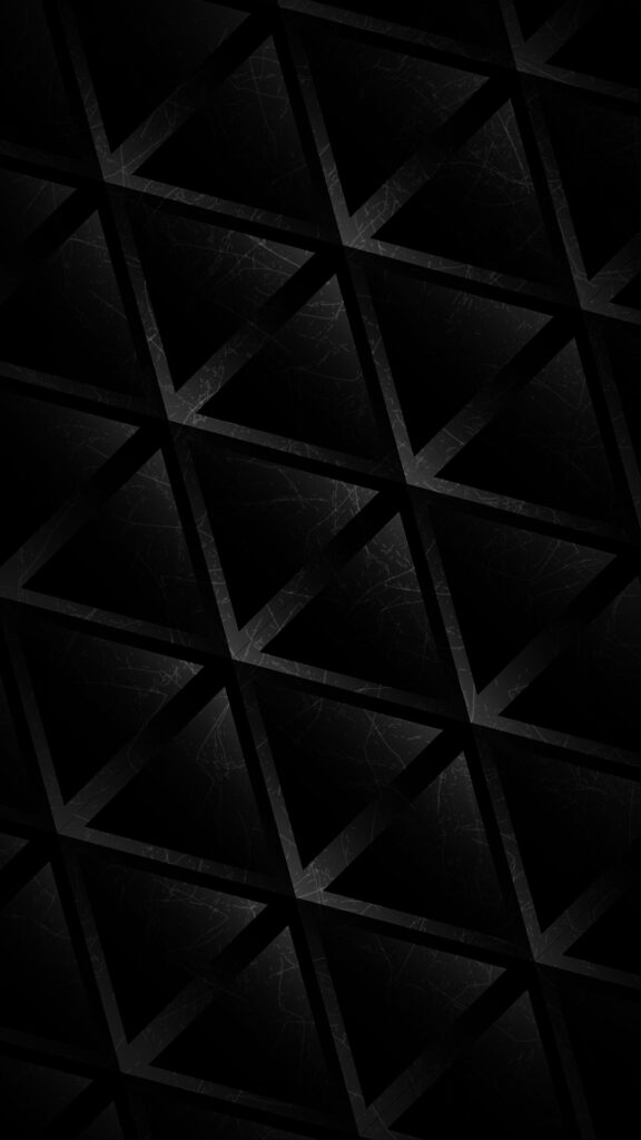 black geometric phone wallpaper